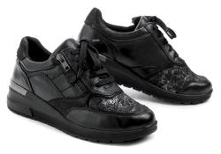 Reflexan PROReflex R783-00 čierne dámske poltopánky šírka H