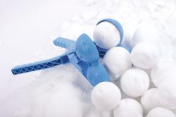 Prosperplast Výrobník sněhových koulí SNOWBALLEE 2 modrý