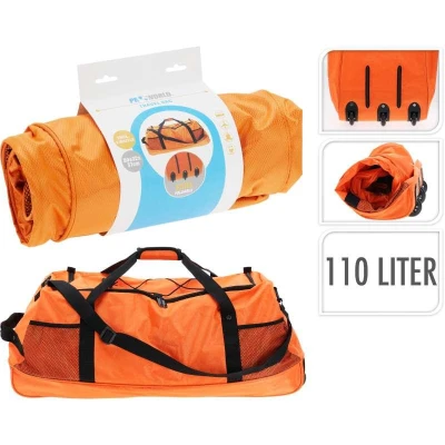 Proworld Cestovní taška na kolečkách 110 l oranžová