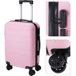 Proworld Příruční kufr do letadla na kolečkách 32 l OLDPINK