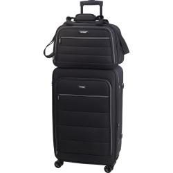 Proworld Sada cestovných kufrov 4 ks čierna