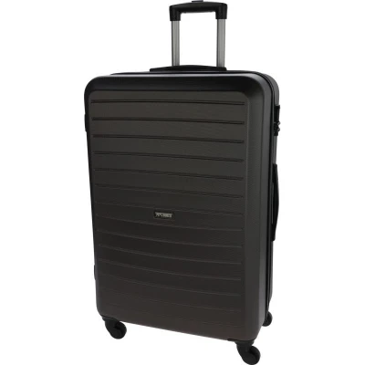 Proworld Sada plastových cestovních kufrů 3 ks 50 / 60 / 70 cm antracitová