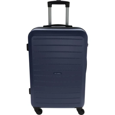 Proworld Sada plastových cestovních kufrů 3 ks 50 / 60 / 70 cm tmavě modrá