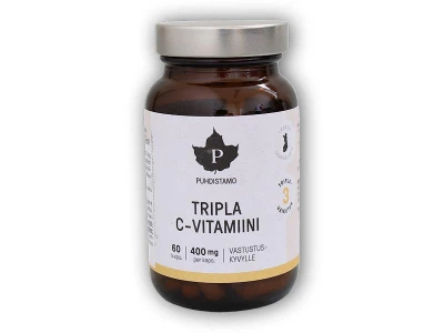 Puhdistamo Tripla C-Vitamini 60 kapslí Puhdistamo Tripla C-Vitamini 60 kapslí