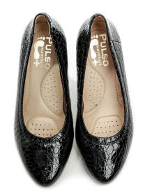 Pulso AF-713 čierne dámske podmerné lodičky