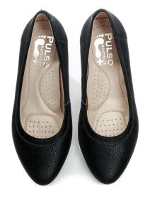 Pulso AF-713a čierne dámske podmerné lodičky