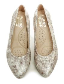 Pulso AF-713V béžová mramor dámské podměrné lodičky