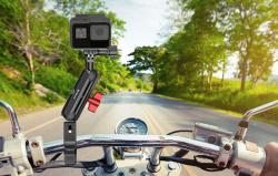Puluz Držák na zpětné zrcátko na motocykl pro akční kamery (PU3211)
