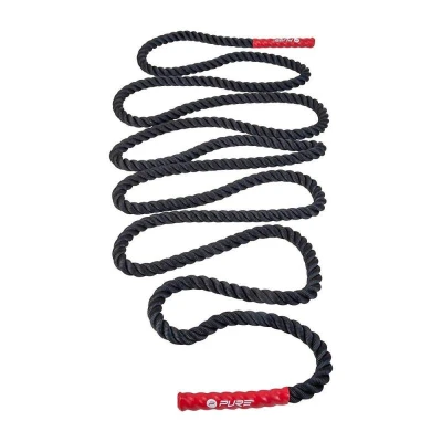 Pure2improve Lano na cvičení P2I Battle Rope 1,5 palce x 9 m