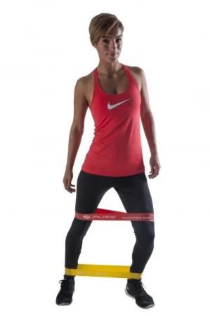 Pure2improve Odporová fitness aerobic guma P2I SET 3 ks - 30 x 5 cm