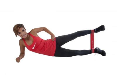 Pure2improve Odporová fitness aerobic guma P2I SET LADIES 3 ks