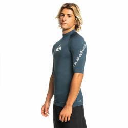 QUIKSILVER Pánské lycrové triko ALL TIME UPF50 krátký rukáv