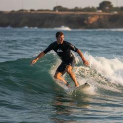 QUIKSILVER Pánské lycrové triko ALL TIME UPF50 krátký rukáv