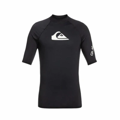 QUIKSILVER Pánské lycrové triko ALL TIME UPF50 krátký rukáv