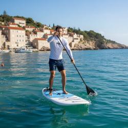 QUIKSILVER Pánské lycrové triko UFP50, dlouhý rukáv