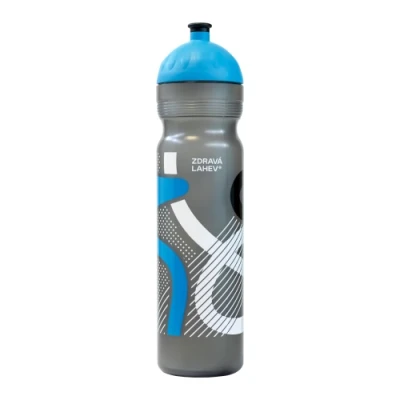 R+B Láhev 1,0 l "Zdravá láhev" Sport Element modrá