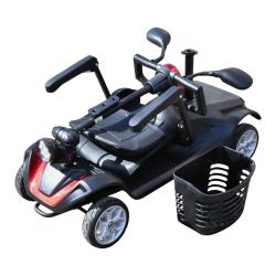 RACCEWAY Elektrický čtyřkolový vozík Solid modrý + sleva 1000,- na příslušenství