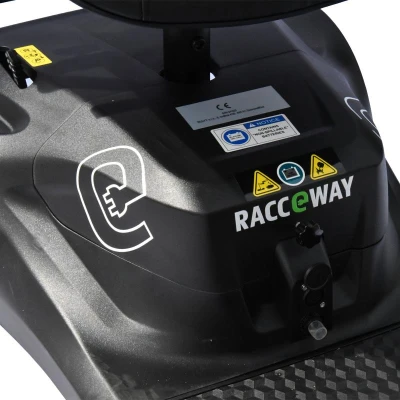RACCEWAY Elektrický čtyřkolový vozík Solid šedý + sleva 1000,- na příslušenství