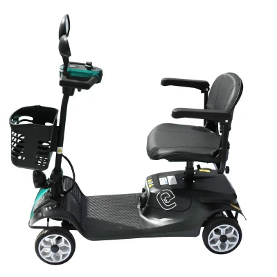 RACCEWAY Elektrický čtyřkolový vozík Solid světle modrý + sleva 1000,- na příslušenství