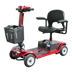 RACCEWAY Elektrický čtyřkolový vozík Split vínový