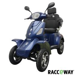 RACCEWAY Elektrický čtyřkolový vozík Strada Electric Scooter modrý lesk + sleva 1500,- na příslušenství RACCEWAY Elektrický čtyřkolový vozík Strada Electric Scooter modrý lesk + sleva 1500,- na příslušenství