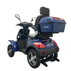 RACCEWAY Elektrický štvorkolový vozík Strada Electric Scooter modrý lesk + zľava 1500,- na príslušenstvo