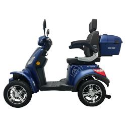 RACCEWAY Elektrický štvorkolový vozík Strada Electric Scooter modrý lesk + zľava 1500,- na príslušenstvo