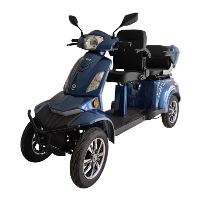RACCEWAY Strada LUX Duo modrý elektrický čtyřkolový vozík
