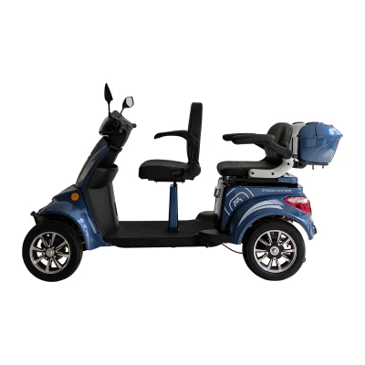 RACCEWAY Strada LUX Duo modrý elektrický čtyřkolový vozík
