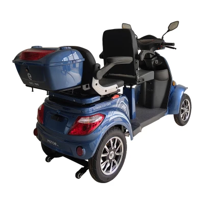 RACCEWAY Strada LUX Duo modrý elektrický čtyřkolový vozík