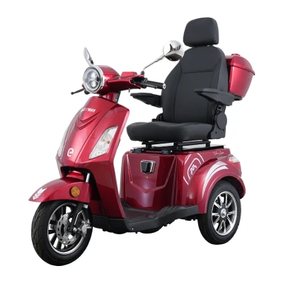RACCEWAY VIA Lux červený elektrický tříkolový vozík