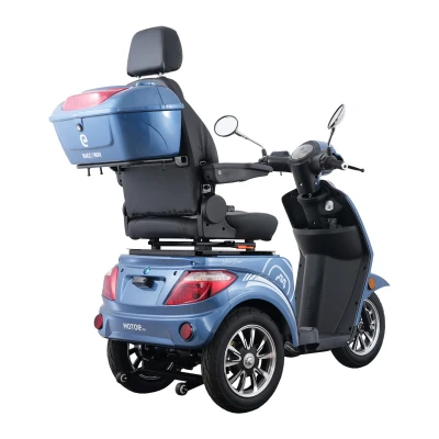 RACCEWAY VIA Lux modrý elektrický tříkolový vozík