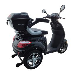 RACCEWAY Elektrický tříkolový vozík Via-ms09 černý lesklý + sleva 1500,- na příslušenství