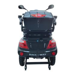 RACCEWAY Elektrický tříkolový vozík Via-ms09 černý lesklý + sleva 1500,- na příslušenství
