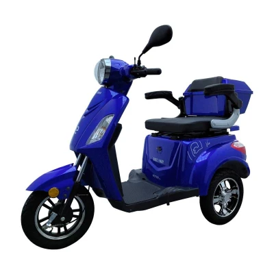 RACCEWAY Elektrický tříkolový vozík Via-ms09 modrý lesklý + sleva 1500,- na příslušenství