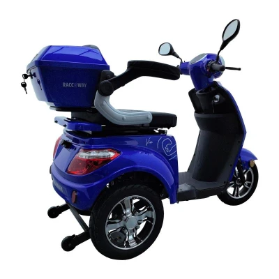 RACCEWAY Elektrický tříkolový vozík Via-ms09 modrý lesklý + sleva 1500,- na příslušenství