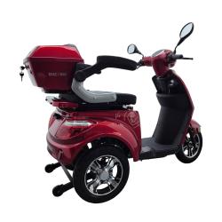 RACCEWAY Elektrický trojkolový vozík Via-ms09 vínový lesklý + zľava 1500,- na príslušenstvo