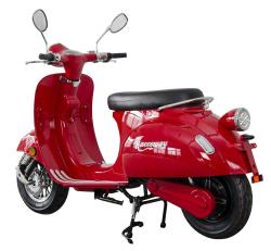 RACCEWAY Elektroskúter Century E-retro červený-lesklý + zľava 1500,- na príslušenstvo