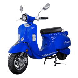 RACCEWAY Elektroskúter Century E-retro modrý lesklý + zľava 1500,- na príslušenstvo