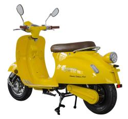 RACCEWAY Elektroskútr Century E-retro žlutý-lesklý + sleva 1500,- na příslušenství