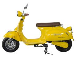 RACCEWAY Elektroskútr Century E-retro žlutý-lesklý + sleva 1500,- na příslušenství