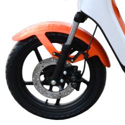 RACCEWAY Elektroskúter E-babeta II bielo-oranžová + zľava 1500,- na príslušenstvo