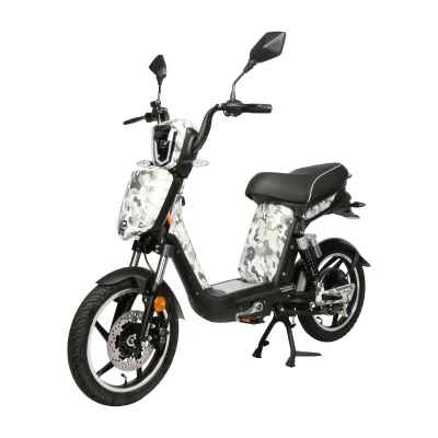 RACCEWAY Elektroskútr E-babeta maskáč černo-bílý bez baterie + sleva 1500,- na příslušenství RACCEWAY Elektroskútr E-babeta maskáč černo-bílý bez baterie + sleva 1500,- na příslušenství