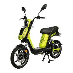 RACCEWAY Elektroskútr E-babeta zelená-metalíza bez baterie + sleva 1500,- na příslušenství