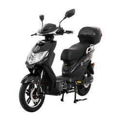 RACCEWAY Elektroskútr E-fichtl černý-lesklý s baterií 20Ah + sleva 1500,- na příslušenství