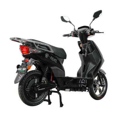 RACCEWAY Elektroskútr E-fichtl černý-lesklý s baterií 20Ah + sleva 1500,- na příslušenství
