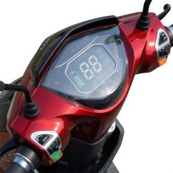 RACCEWAY Elektroskúter E-fichtl červený-lesklý s batériou 20Ah + zľava 1500,- na príslušenstvo