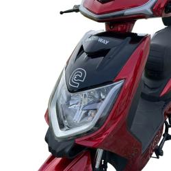 RACCEWAY Elektroskúter E-fichtl červený-lesklý s batériou 20Ah + zľava 1500,- na príslušenstvo