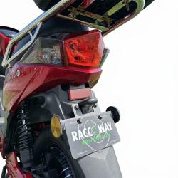 RACCEWAY Elektroskúter E-fichtl červený-lesklý s batériou 20Ah + zľava 1500,- na príslušenstvo