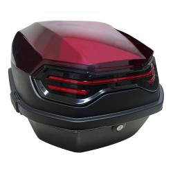 RACCEWAY Zadný kufor k elektroskútru Rc45 vínový